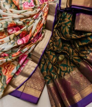 Banarasi and Kanjivaram saree