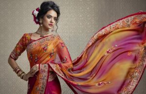 Chiffon sarees