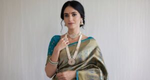 indian women with silk saree