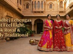 Struggling with Heavy Lehengas for All Occasions? This Lightweight Bandhej Style is the Perfect Fix bandhej lehengas